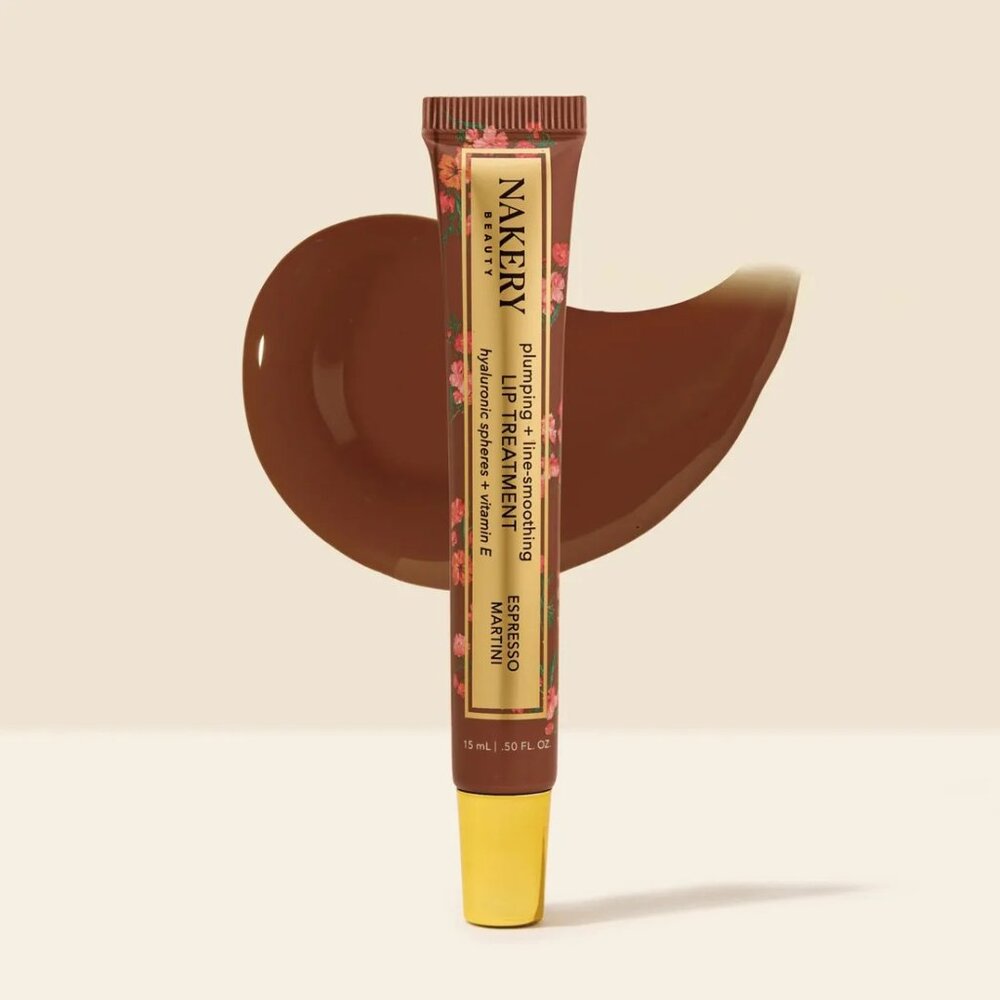 Nakery Beauty Plumping + Line-Smoothing Lip Treatment in Birthday Suit